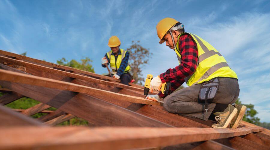 Professional metal roof installation in Rosamond, IL
